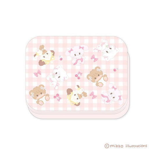 [PINK] "Mikko Illustrations" Accessory Case - Rosey’s Kawaii Shop