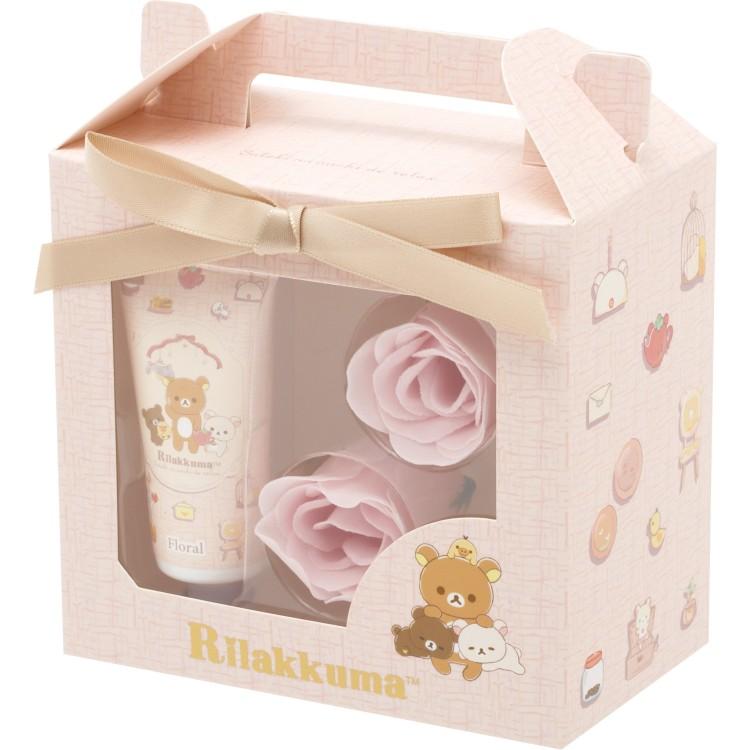 [PINK / RILAKKUMA] "San - x Characters Flower Box Gift Set - Rosey’s Kawaii Shop