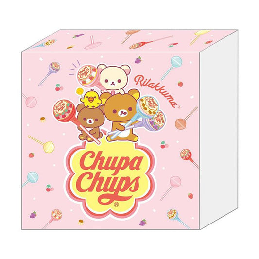 [PINK] "Rilakkuma x Chupa Chups" Block Memo - Rosey’s Kawaii Shop