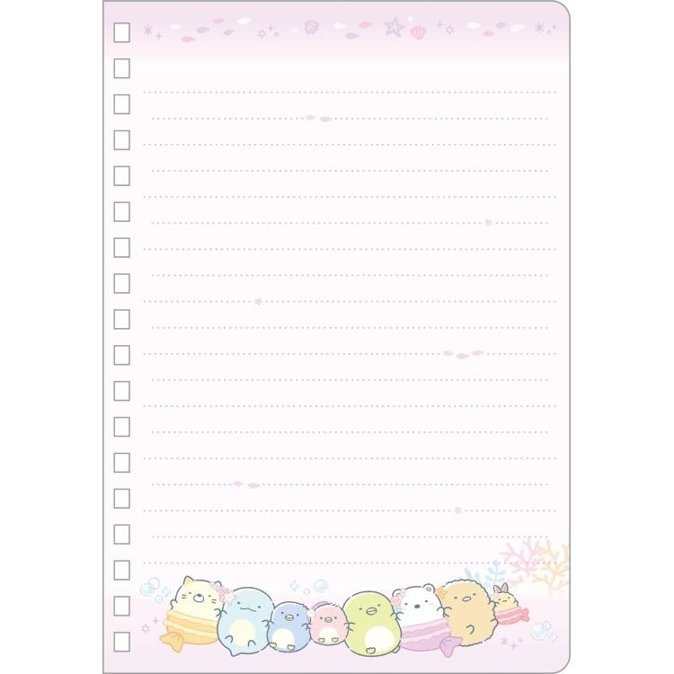 [PINK] "Sumikko Gurashi Penguin Lagoon" B6 SP Notebook - Rosey’s Kawaii Shop