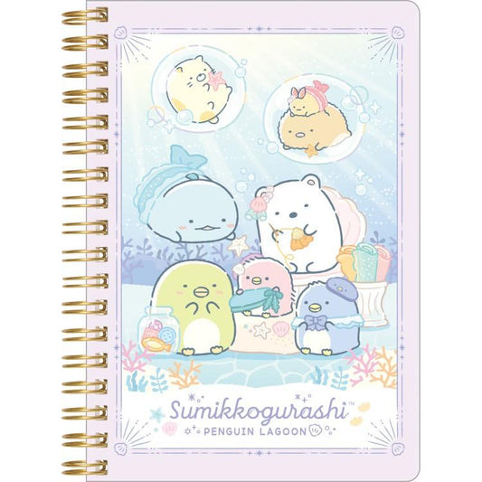[PINK] "Sumikko Gurashi Penguin Lagoon" B6 SP Notebook - Rosey’s Kawaii Shop