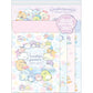 [PINK] "Sumikko Gurashi Penguin Lagoon" Letter Set - Rosey’s Kawaii Shop