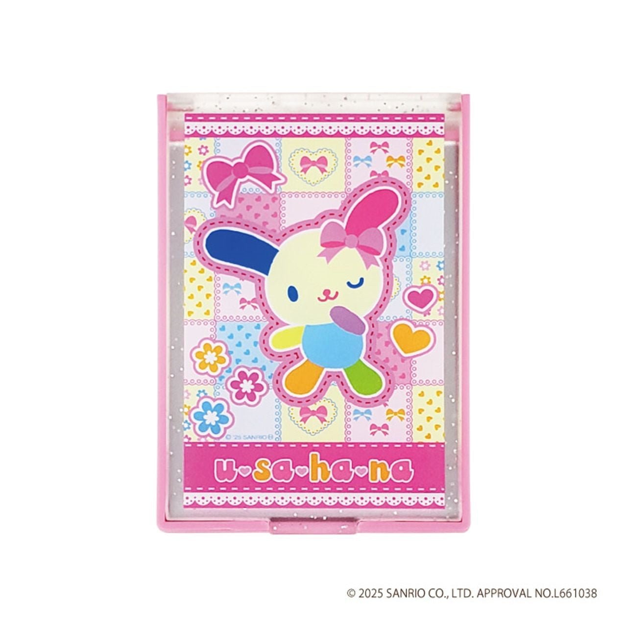 [PINK] "Usahana" SMALL Compact Mirror - Rosey’s Kawaii Shop