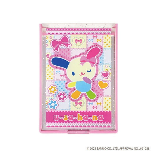 [PINK] "Usahana" SMALL Compact Mirror - Rosey’s Kawaii Shop