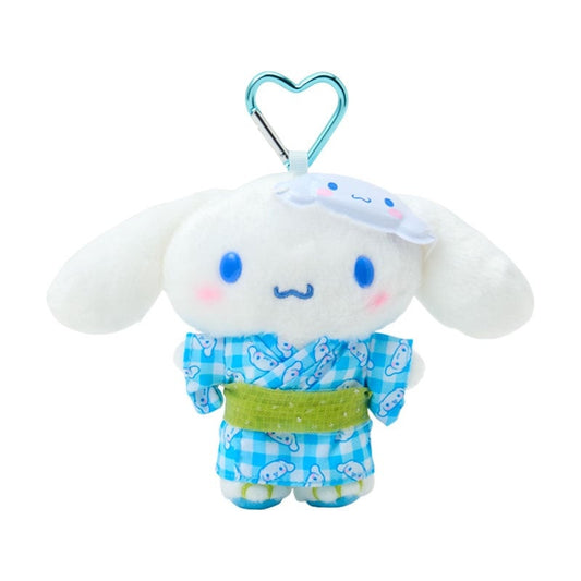 [CINNAMOROLL] "Sanrio Kira Festival" Plush Keychain