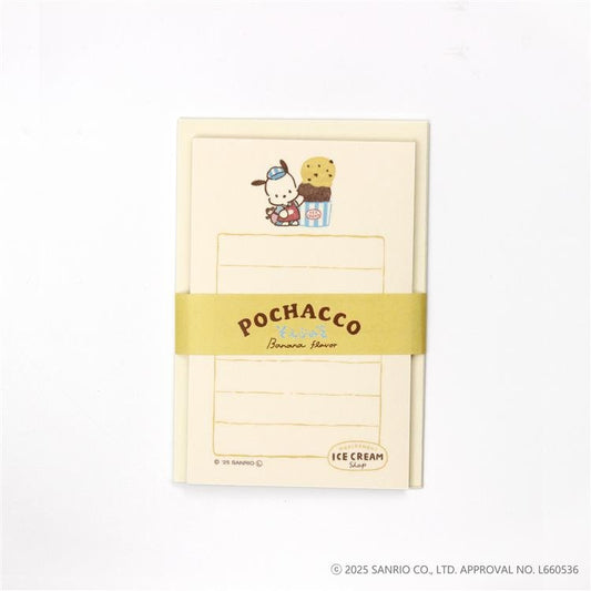 [POCHACCO] "Hapidanbui Ice Cream Shop" Letter Set - Rosey’s Kawaii Shop