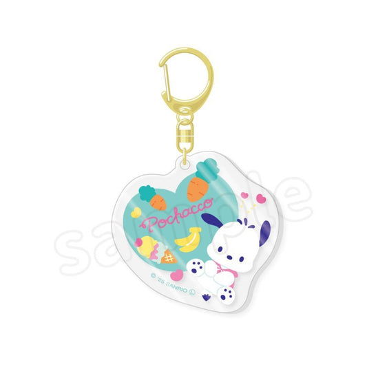 [POCHACCO] LIMITED "Hapidanbui: Simple & Cute My Select" Acrylic Keychain - Rosey’s Kawaii Shop