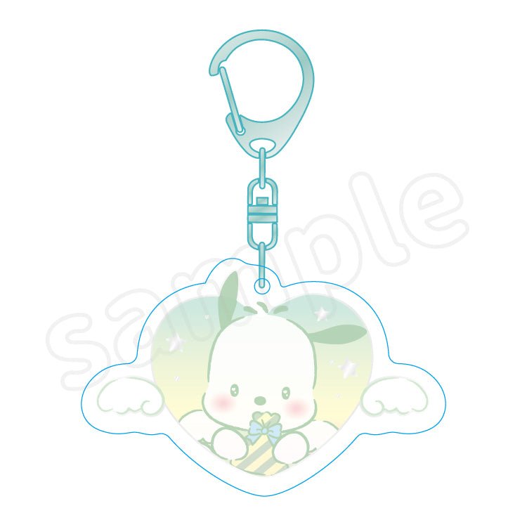 [POCHACCO] "Sanrio Angel Kiratsuya" Acrylic Keychain - Rosey’s Kawaii Shop