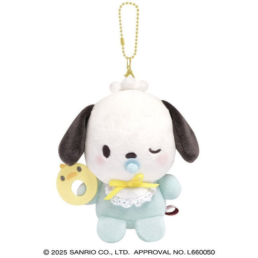 [POCHACCO] "Sanrio Baby" Plush Keychain - Rosey’s Kawaii Shop