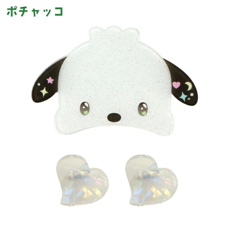 [POCHACCO] "Sanrio Bijou Mini Hair Clip Set" - Rosey’s Kawaii Shop