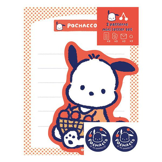 [POCHACCO] "Sanrio Characters Fruit Market" Mini Letter Set - Rosey’s Kawaii Shop