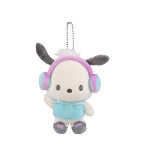 [POCHACCO] "Sanrio Headphone Series" Plush Keychain - Rosey’s Kawaii Shop