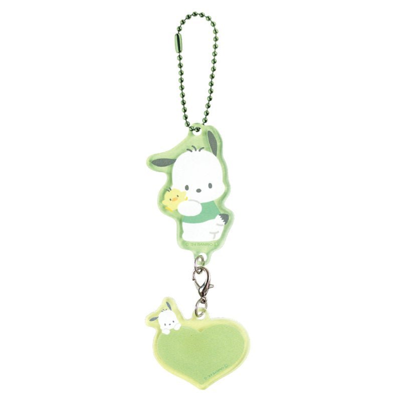 [POCHACCO] "Sanrio Heart Acrylic Name" Keychain - Rosey’s Kawaii Shop