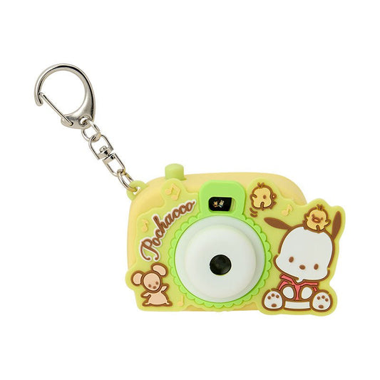 [POCHACCO] "Sanrio Miniature Toy" Camera Shaped Light Scope Keychain - Rosey’s Kawaii Shop