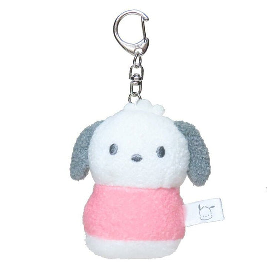[POCHACCO] "Sanrio Mofukororin" Plush Keychain - Rosey’s Kawaii Shop