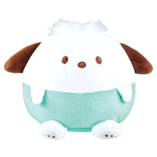 [POCHACCO] "Sanrio Mottsumi ROUND" Plush - Rosey’s Kawaii Shop