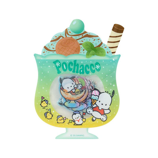 [POCHACCO] "Sanrio Summer" Sticker Flakes - Rosey’s Kawaii Shop