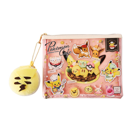 "Pokemon Cafe & Pikachu Sweets" Pouch Set - Rosey’s Kawaii Shop