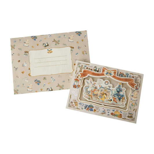 "Pokemon Holiday Blessings" Message Card - Rosey’s Kawaii Shop