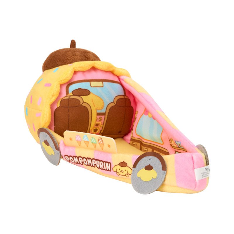 [POMPOMPURIN CAR] "Sanrio Super Cute Adventures Chimapote Collection" Plush House - Rosey’s Kawaii Shop