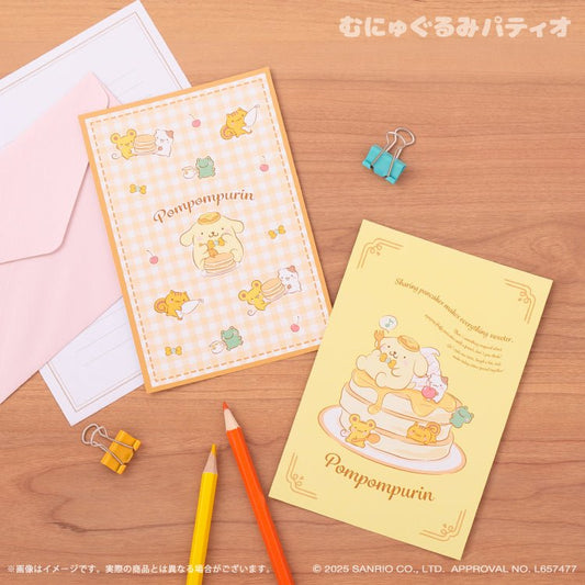 "Pompompurin: Happy Share Pancake" Postcards - Rosey’s Kawaii Shop
