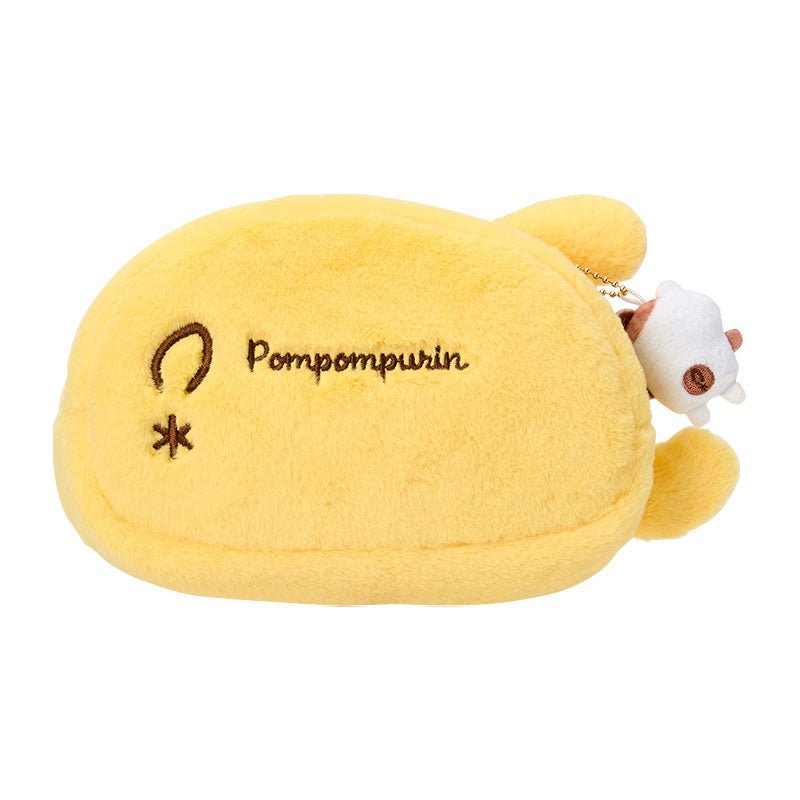 "Pompompurin & Muffin Friendship Time" Fluffy Pouch - Rosey’s Kawaii Shop