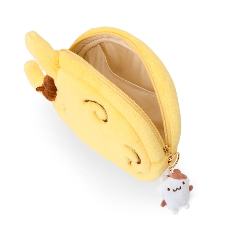 "Pompompurin & Muffin Friendship Time" Fluffy Pouch - Rosey’s Kawaii Shop