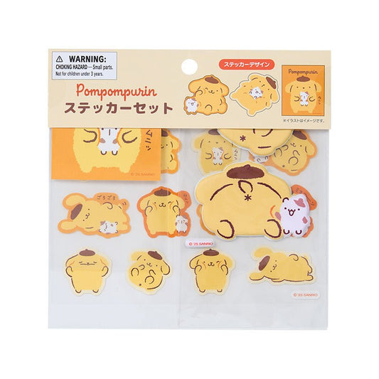"Pompompurin & Muffin Friendship Time" Sticker Set - Rosey’s Kawaii Shop