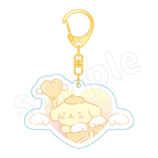 [POMPOMPURIN] "Sanrio Angel Kiratsuya" Acrylic Keychain - Rosey’s Kawaii Shop