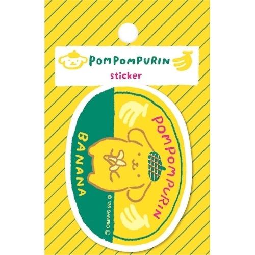 [POMPOMPURIN] "Sanrio Characters Fruit Market" Die - Cut Sticker - Rosey’s Kawaii Shop