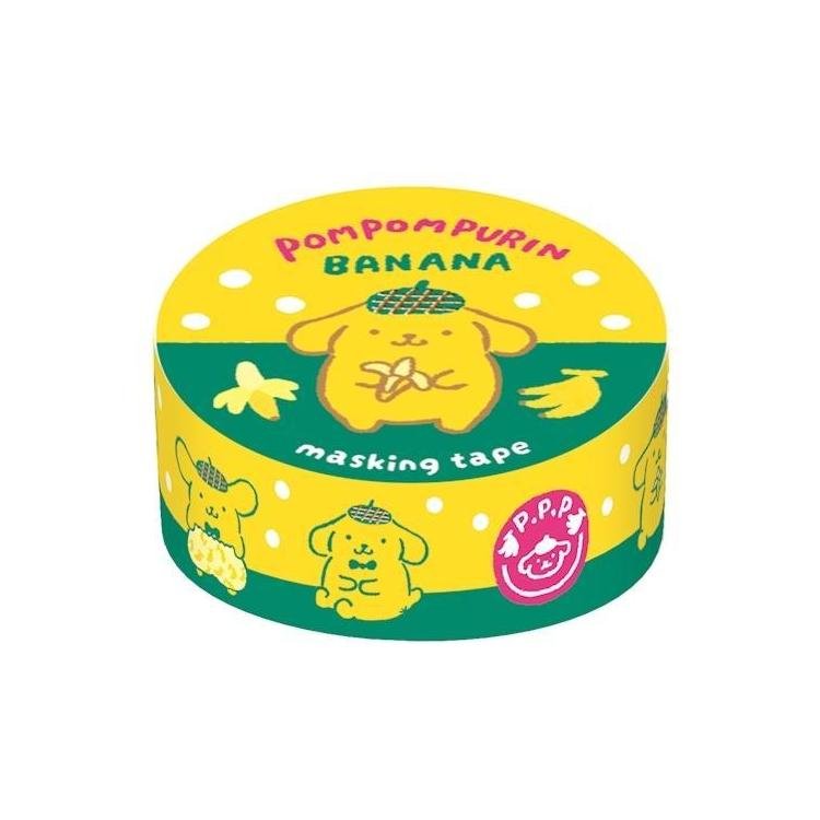 [POMPOMPURIN] "Sanrio Characters Fruit Market" Masking Tape - Rosey’s Kawaii Shop