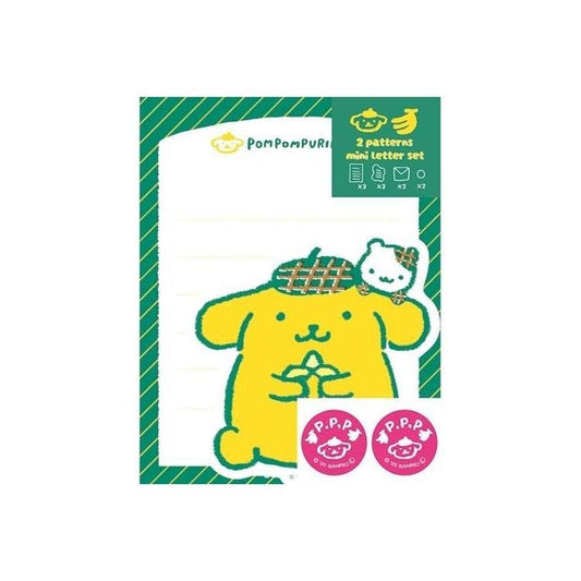 [POMPOMPURIN] "Sanrio Characters Fruit Market" Mini Letter Set - Rosey’s Kawaii Shop