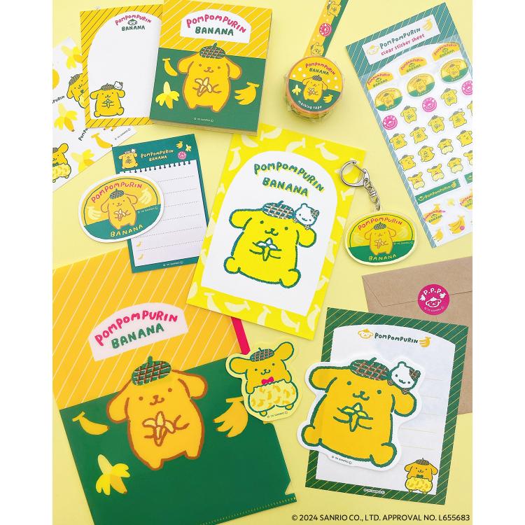 [POMPOMPURIN] "Sanrio Characters Fruit Market" Mini Letter Set - Rosey’s Kawaii Shop