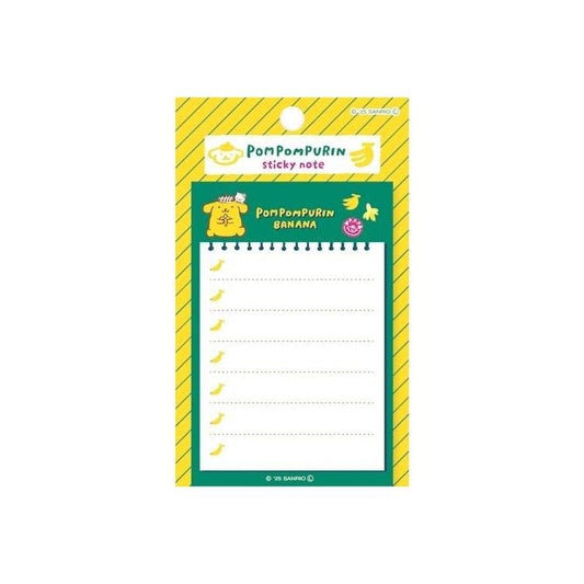 [POMPOMPURIN] "Sanrio Characters Fruit Market" Sticky Notes - Rosey’s Kawaii Shop