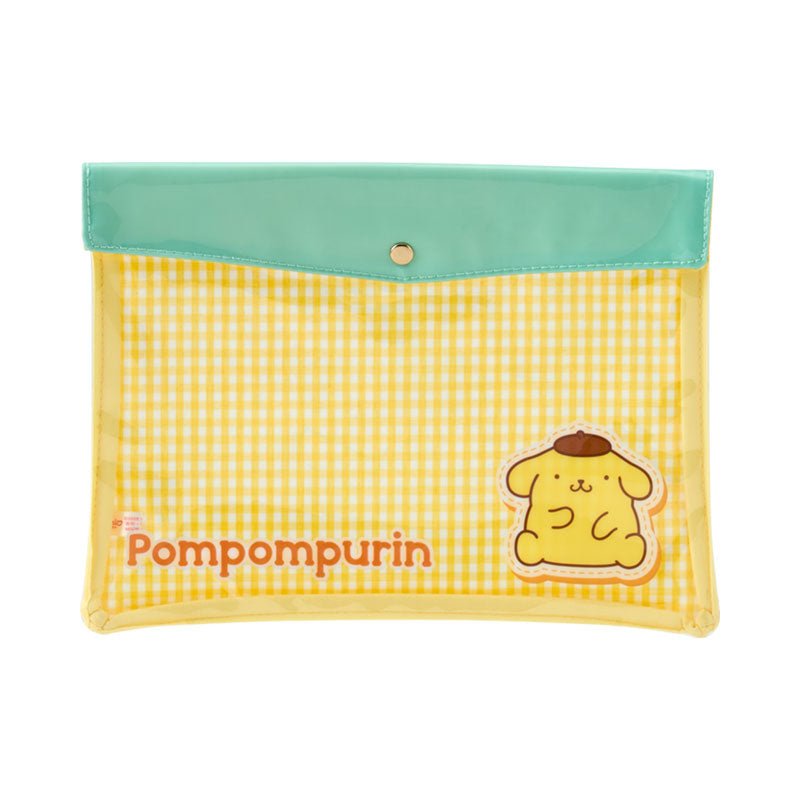 [POMPOMPURIN] "Sanrio Clear FLAT Case" - Rosey’s Kawaii Shop
