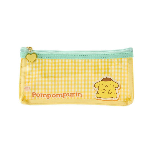 [POMPOMPURIN] "Sanrio Clear PENCIL Case" - Rosey’s Kawaii Shop