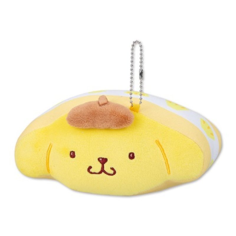 [POMPOMPURIN] "Sanrio Fruit Sandwich" Plush Keychain - Rosey’s Kawaii Shop