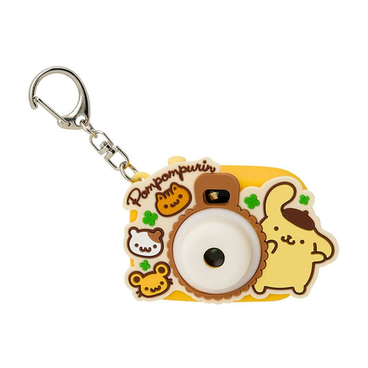 [POMPOMPURIN] "Sanrio Miniature Toy" Camera Shaped Light Scope Keychain - Rosey’s Kawaii Shop