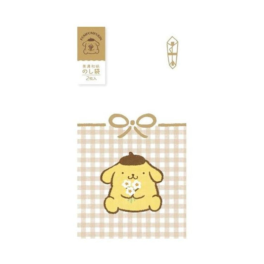[POMPOMPURIN] "Sanrio Mino Washi" Foil Gift Envelope - Rosey’s Kawaii Shop