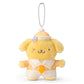[POMPOMPURIN] "Sanrio Sailor Collar" Plush Keychain - Rosey’s Kawaii Shop