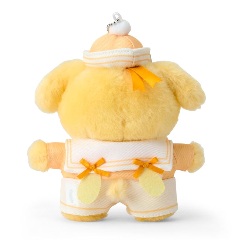 [POMPOMPURIN] "Sanrio Sailor Collar" Plush Keychain - Rosey’s Kawaii Shop