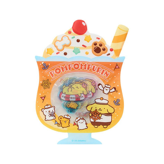 [POMPOMPURIN] "Sanrio Summer" Sticker Flakes - Rosey’s Kawaii Shop