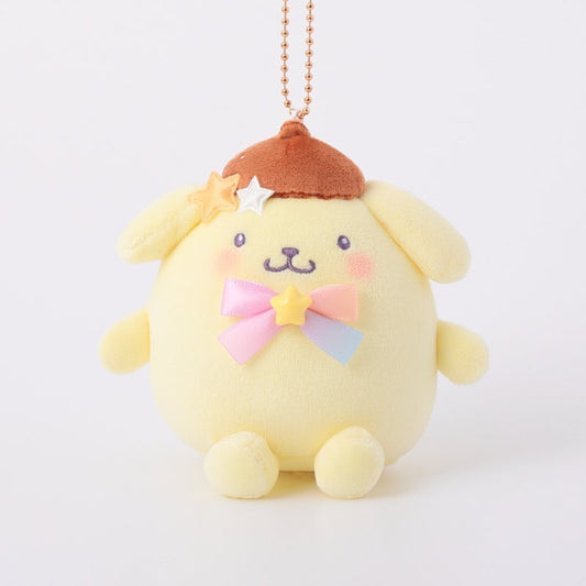 [POMPOMPURIN] "Sanrio Twinkle Wishes" Plush Keychain - Rosey’s Kawaii Shop