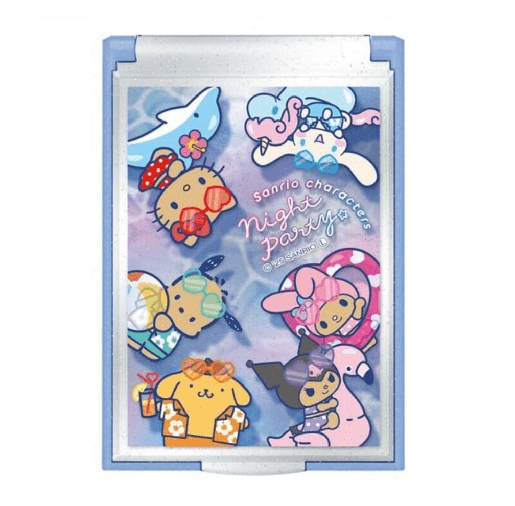 [POOL] "Sanrio Night Party" Compact Mirror - Rosey’s Kawaii Shop