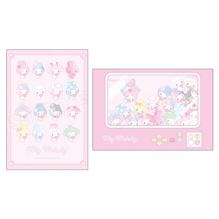 [POP HEART] "My Melody 50th Anniversary" Postcards - Rosey’s Kawaii Shop