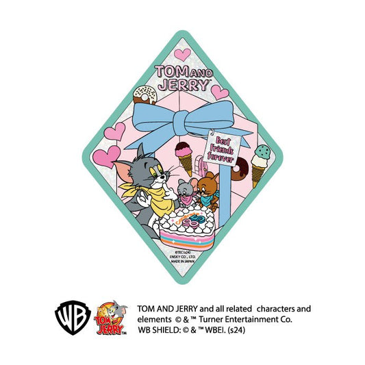 [PRESENT] "Tom and Jerry 85th Anniversary" Travel Sticker - Rosey’s Kawaii Shop