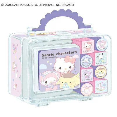 [PURPLE - MIX/BABY] "Sanrio Mini Stamp Set" - Rosey’s Kawaii Shop