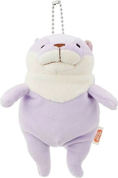 [PURPLE OTTER] "Fuwatoro Animal" Plush Keychain - Rosey’s Kawaii Shop