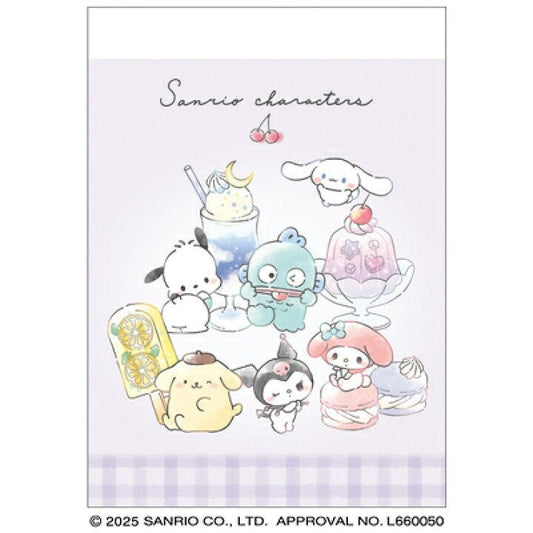 [PURPLE] "Sanrio Chimachima Sweets" Mini Memo - Rosey’s Kawaii Shop