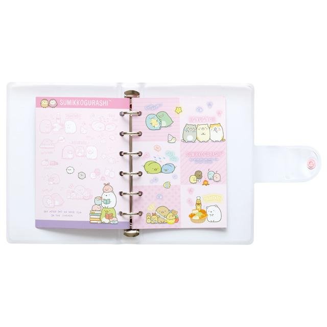 [PURPLE] "Sumikko Gurashi" Sticker Binder - Rosey’s Kawaii Shop